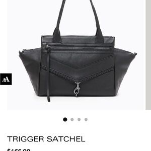Botkier  NY leather Trigger satchel Black Leather Bag